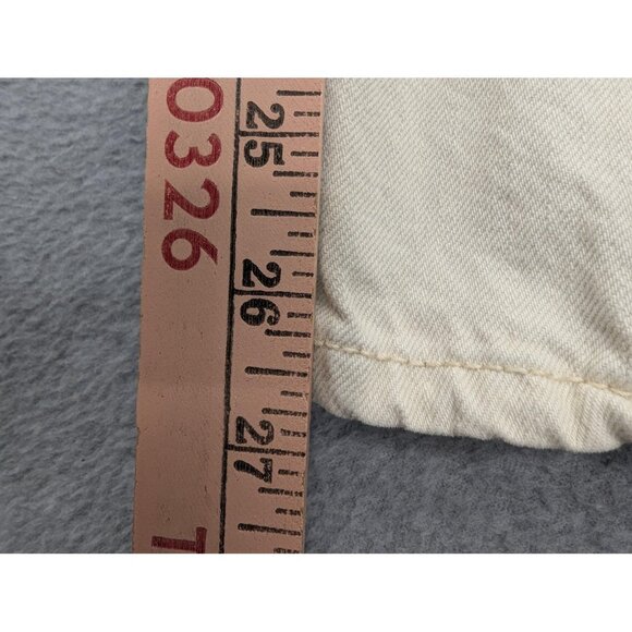 Old Navy Overalls Womens 6 Beige 100% Cotton Utility Bib Workwear Casual Comfort - Picture 9 of 13